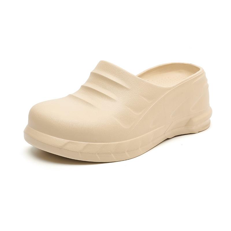 

Трансграничная внешняя торговля. Тапочки на платформе и высоком каблуке. Женская оптовая одежда больших размеров. Летняя обувь. Ощущение, будто наступил на дерьмо. Новая пляжная обувь для отдыха на море. 40-41