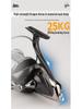 De Ququan All-Metal Long-Cast Spinning Reel for Beach and Boat Fishing.