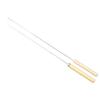 Stainless Steel BBQ Skewers with Wooden Handles