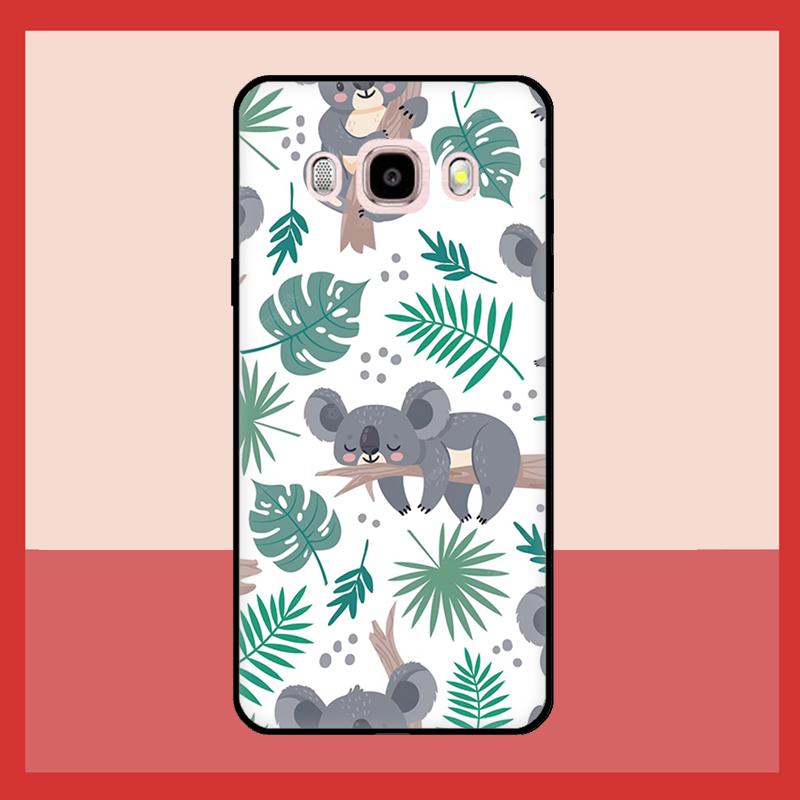 Cartoon Painting Animal Koala Case For Samsung Galaxy J6 J4 Plus A6 A7 A8 A9 J8 2018 J3 J5 J7 2017 J1 A3 A5 2016 Cover