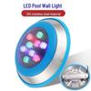 Waterproof Colorful LED Underwater Pool Light - Round Spotlight for Fish Ponds
