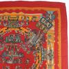 Great HERMES scarf ASTRES et SOLEILS Large shawl Red series cashmere Women Used