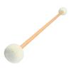 Drum Mallet Antislip Bass Drum Percussion Stick Hammer Wooden Musical Drumstick with Soft Felt