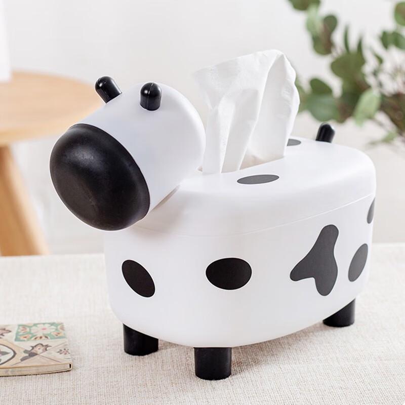 Ins-Style Cow Print Tissue Box