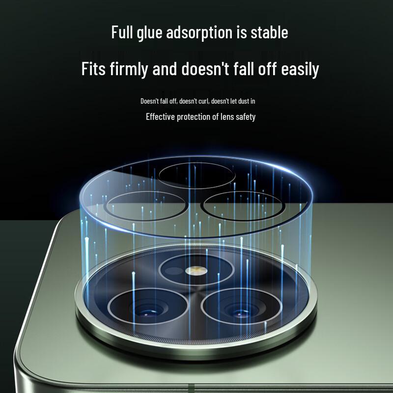 BLUEO Tempered Glass Camera Lens Protector for Redmi