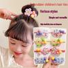 Children's Elastic Hair Ties: Durable Cartoon Braiding Bands & Headbands for Baby Girls