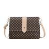 Printed contrasting color shoulder messenger women's bag stylish simple versatile bag