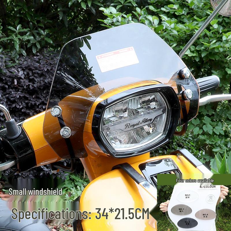 

Applicable Orange Label GT150 Retro Motorcycle Windshield