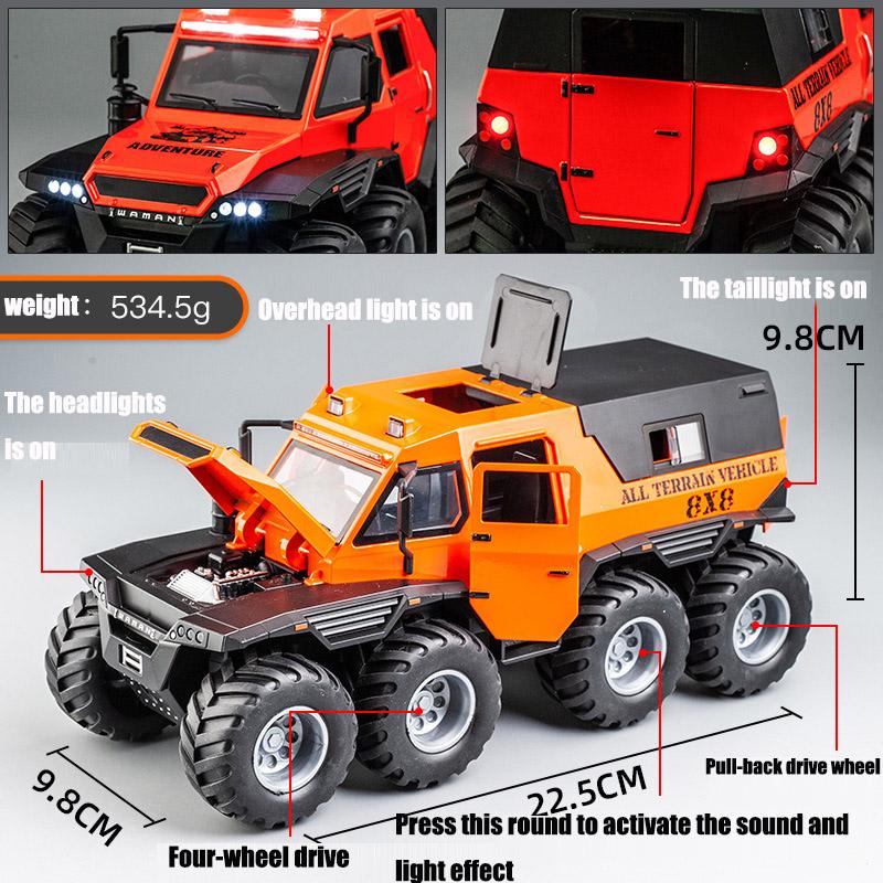 1:24 модели автомобиля из сплава «Сибирский завоеватель-саман» — фото 4