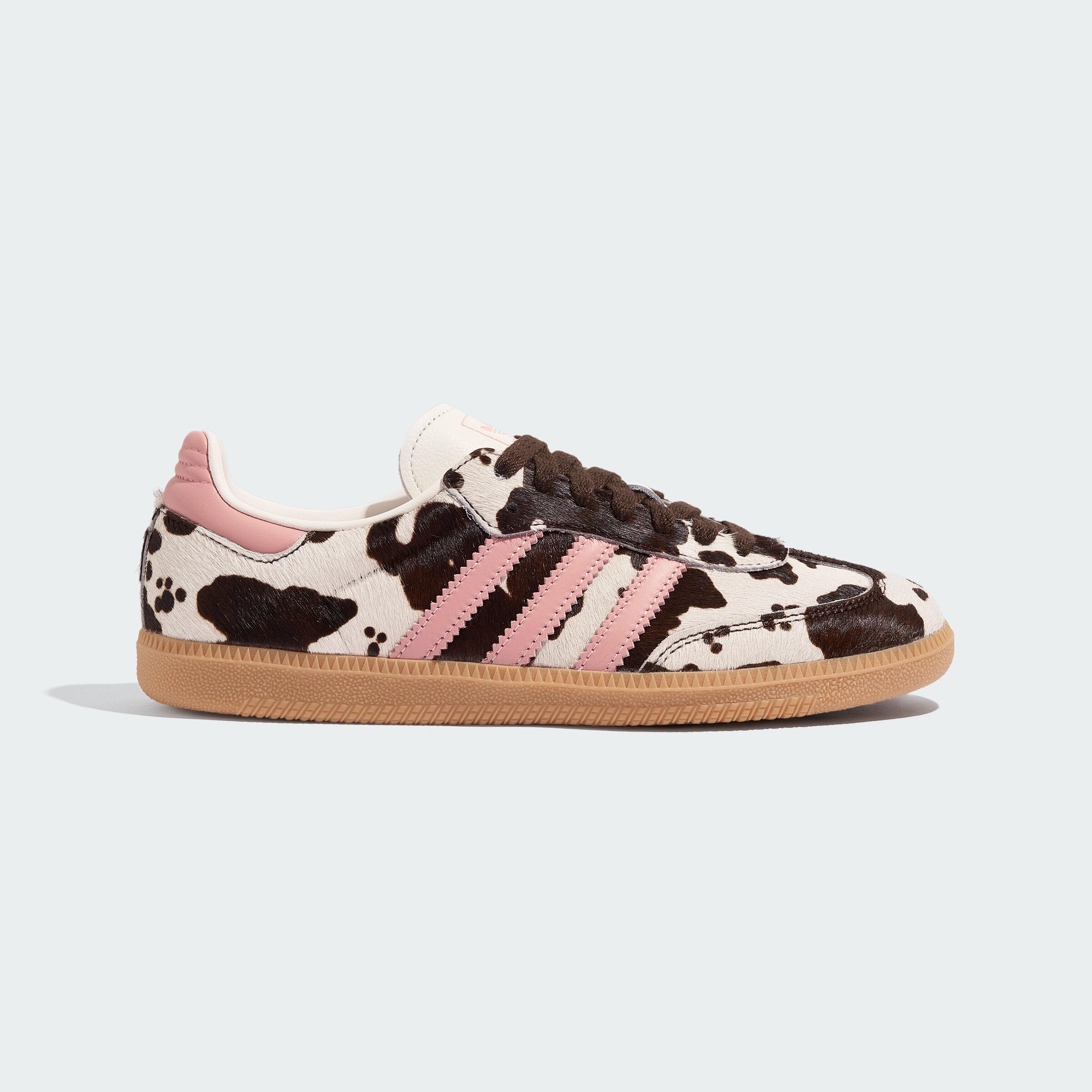 adidas Samba OG Cow Print Dark Brown Wonder Mauve (Women s) 37