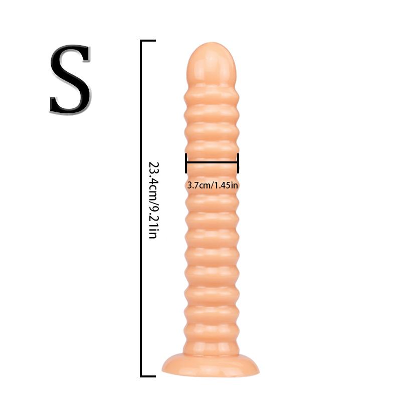 Screw Thread Dildo Suction Cup Soft Dick for Women Erotic Anal Sex Toys Clitori Vaginal Masturbators Penis