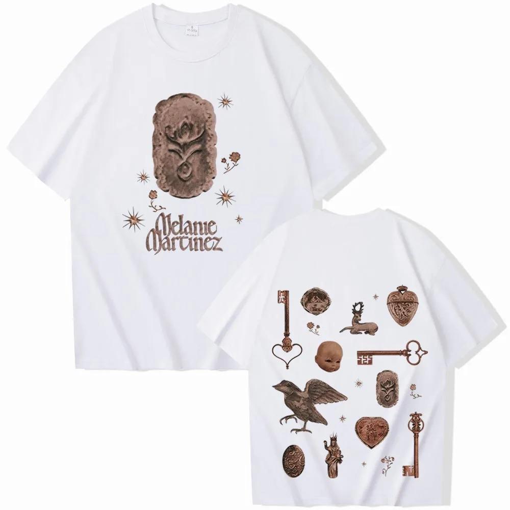 Moda Estiva 2026 T-shirt Trendy Top Vintage Melanie Martinez Hades T-shirt Uomo Donna Harajuku Manica Corta Girocollo Camicia Casual