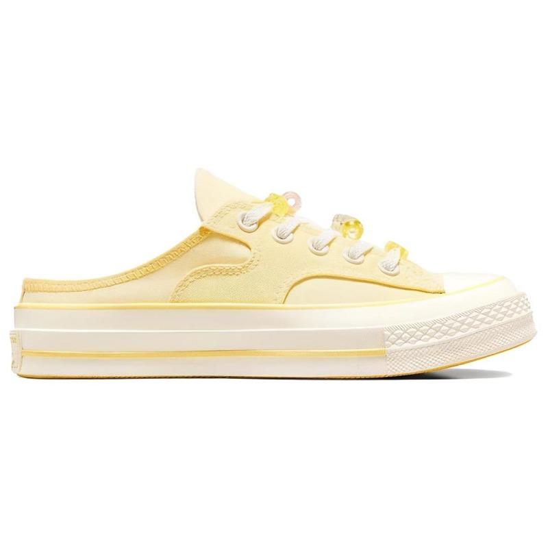 Converse Damen Niedrige Skate-Schuhe Komfort Vielseitig Rutschfest Stoßdämpfend Gelb A10071C