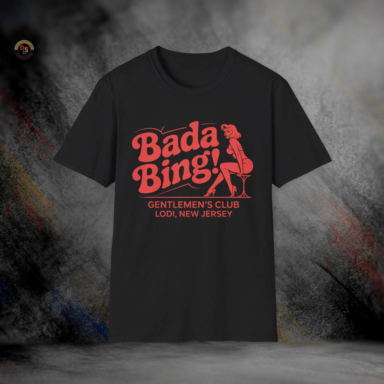 Bada Bing Gentlemen s Club The Sopranos T-Shirt | Softstyle Tee XXXL