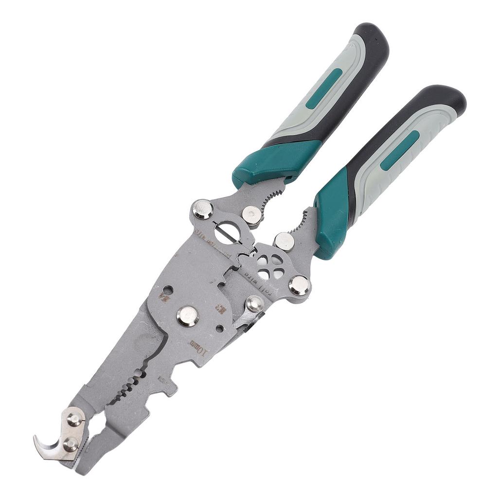 Foldable Wire Stripping Pliers Cr V Steel Multifunctional Bent Nose Wire Stripper