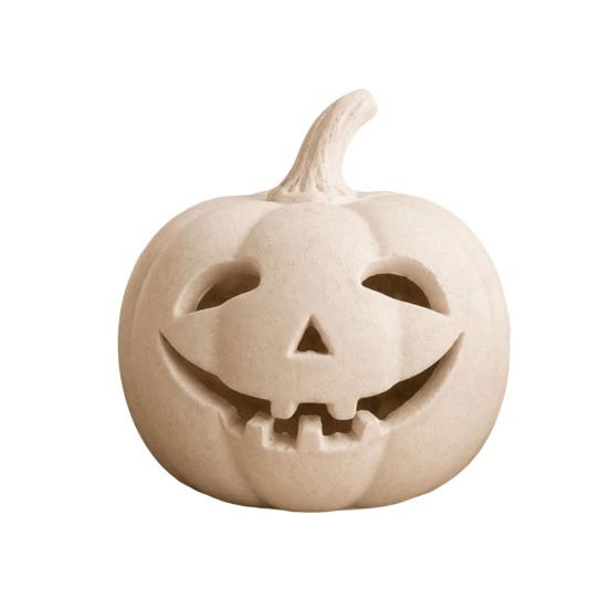 Dekorative Herbstakzente Kürbislaterne Ornament, Harz Hohl Tischfigur, Herbst Indoor Kaminsims Dekor Tischdekorationen für Halloween