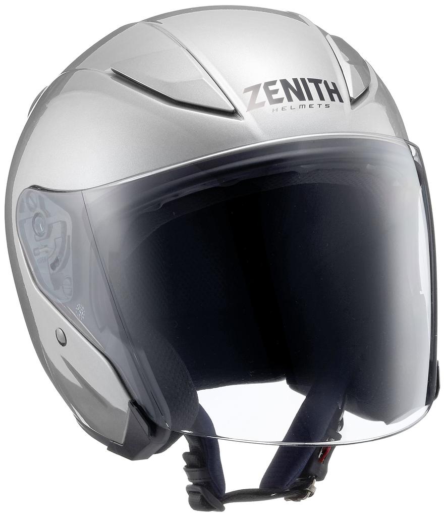 Yamaha Motor Motorcycle Helmet Jet ZENITH Platinum Silver XL Circumference Co., Ltd. (Yamaha) YJ-20 (Head 60cm~61cm) 90791-2346X