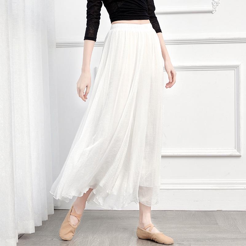 Flowy Women's Ethnic Jazz Dance Skirt Pants