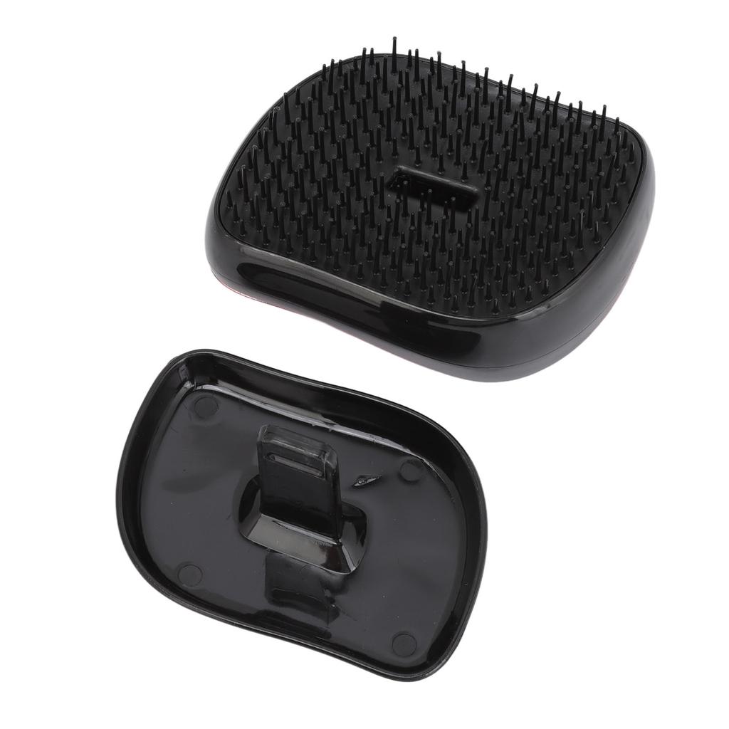 Detangling Hair Brush Massage Palm Shape Glossy Detangler Hair Brush for Thin Long Curly Hair