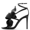 Fashion New Large Flower Summer Stiletto High Heel Fashion Sandals Women Sexy Banquet Wedding Bride Bridesmaid High-heeled Shoes 34-46