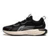 Li-Ning Fabric Comfortable Simple Non-Slip Wear-Resistant Low-Top Casual Shoes Women Sneaker Black White AGLU188-1