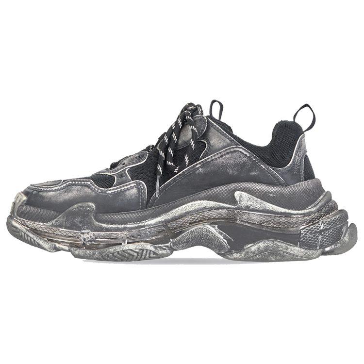 Balenciaga Triple S Faded Black Women's 524039W3CN31000