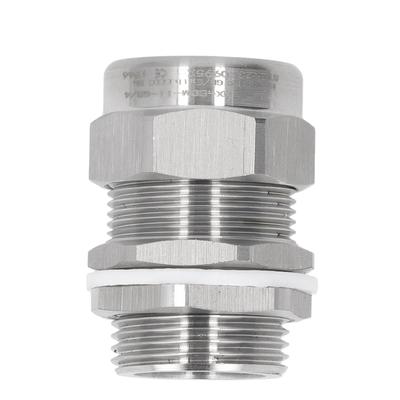 Cable Gland 304 Stainless Steel Explosion Proof G34 Water Proof Dual Sealing Cable Connector for