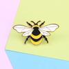 Charming Bee Brooch Pin - Cute Insect Design, Perfect for Everyday & Party Wear, All-Season Fashion Accessory