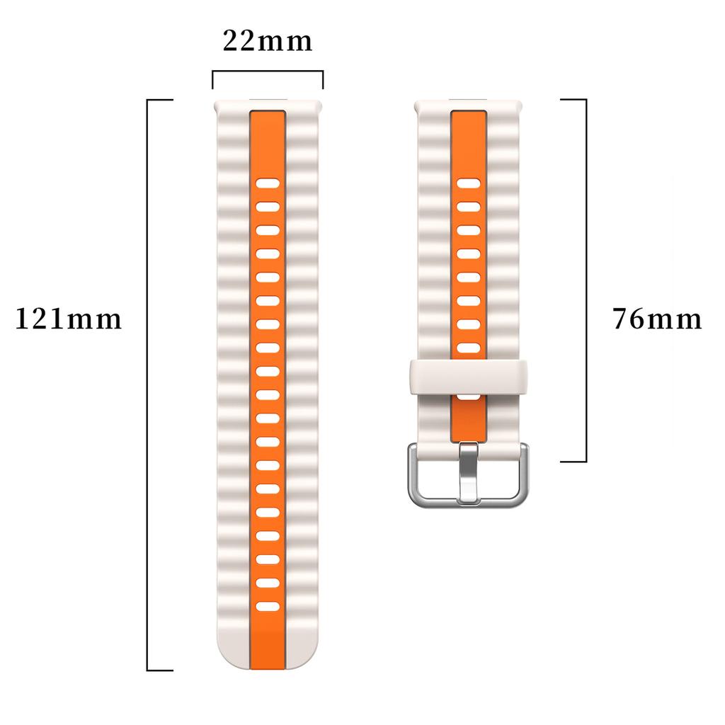 Silicone Strap For Huawei Watch Fit 4/3 Two-color Replacement Bracelet Wristband For Huawei Watch Fit 4/4 Pro Accessories Correa