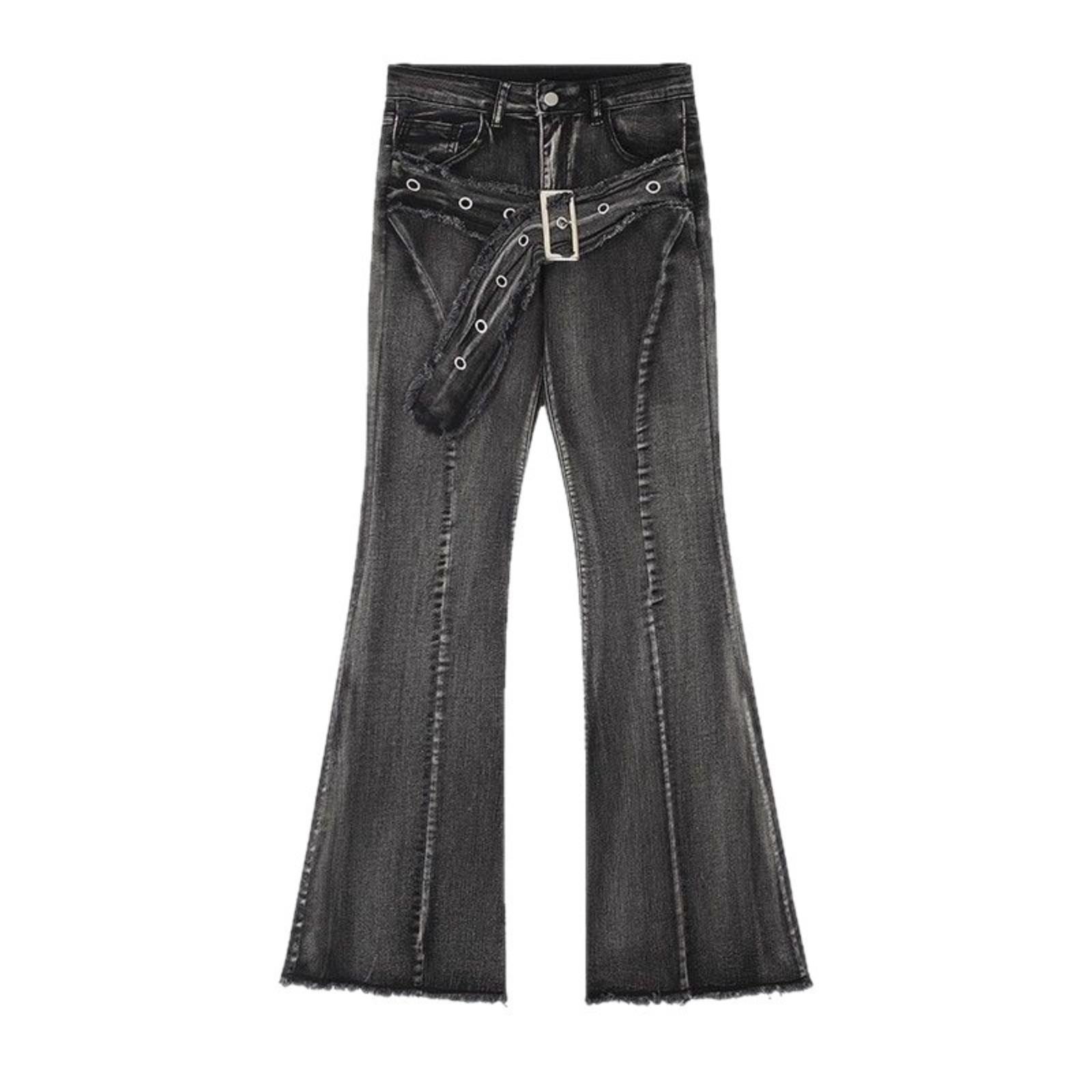 

Women s Jeans Vintage High Waist Jeans S чорний