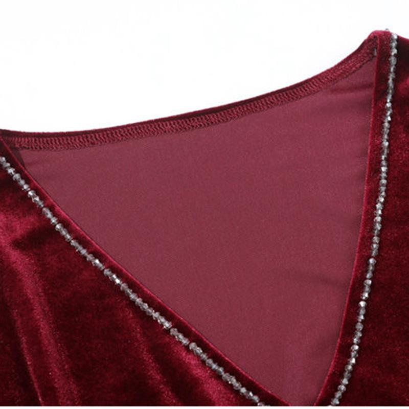 Dámské topy Pulovr Dlouhý rukáv Výstřih do V Podzim Zima Teplý Slim Zesílený Top