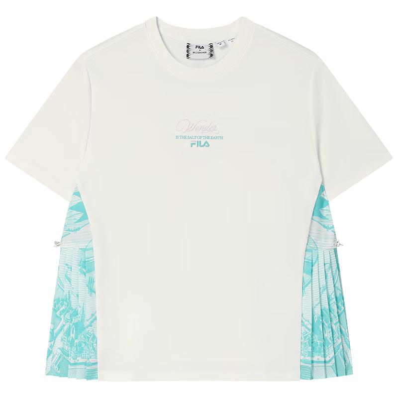 FILA Women s Knit Short Sleeve T-shirt S