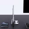 Aluminum Vertical Computer Stand Adjustable 14 45mm Thickness Anti Slip Desktop for Professionals Students