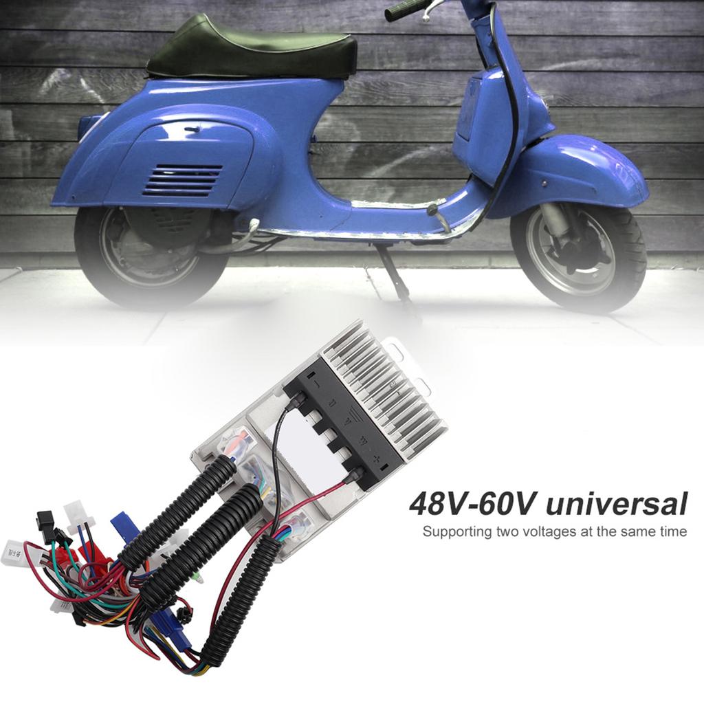 48V‑60V Universell 500W Gussaluminiumgehäuse Alarm Cruising Roller Bürstenloser Controller Elektrofahrrad Zubehör