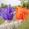 1M Barevné kohoutí ocasní pera Ozdoby DIY Řemesla Karneval Šití Kostým Dekorace Kuřecí Peří Svatba Dámské Šaty 25-30cm