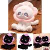 Cat Beauty Plush Toy Cute Cartoon Black And White Cat Perfect Gift For Girls