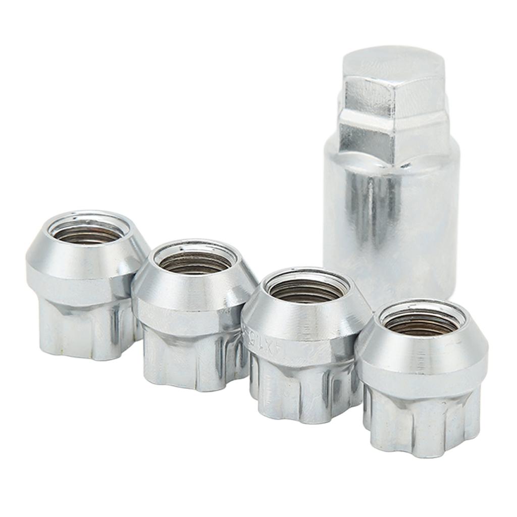 Kit de boulons et écrous de roue antivol coniques en acier inoxydable pour Tesla 3 YS