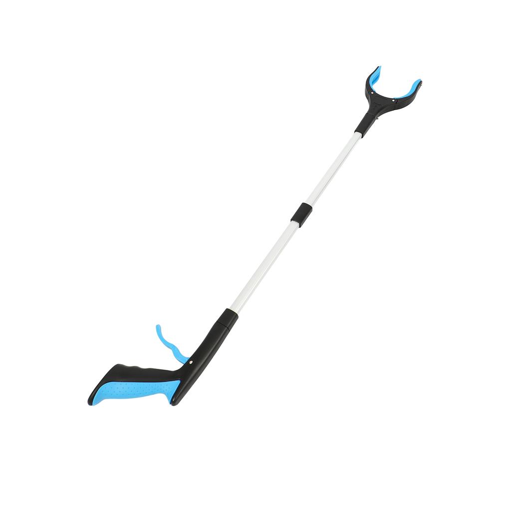 32Inch Foldable Pickup Tool Aluminum Reaching Aid Rotatable Rubber Gripper Long Arm Extender for Elderly