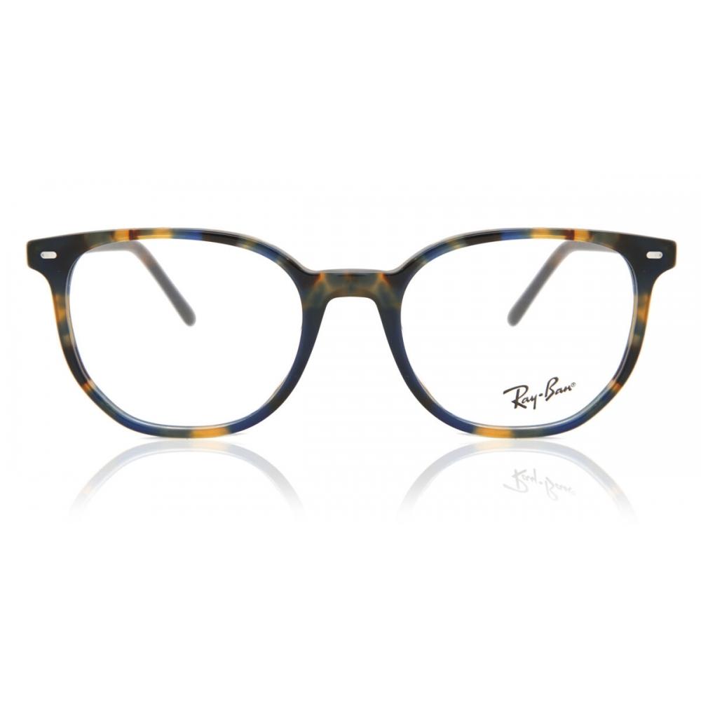 

Ray Ban Rx5397 8174 Unisex Eyeglasses Yellow Blue Tortoise/50-19-145