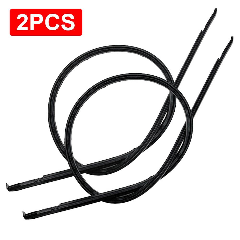2Pcs For Toyota Corolla 2003-2008 Rubber Roof Drip Molding Weatherstrip Trim Kit