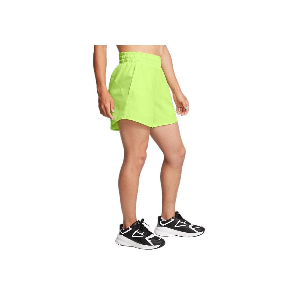 Under Armour Flex Solid Color Three-Quarter Casual Shorts Women Shorts Light-Grass-Green 1376933-304