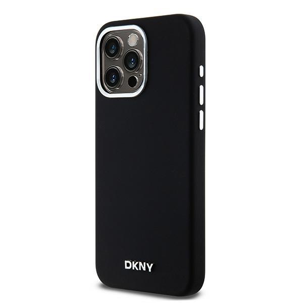 Dkny Dkhmp15Xsmchlk Iphone 15 Pro Max6.7 Czarny/Black Hardcase Liquid Silicone Small Metal Logo Magsafe
