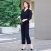 2026 Elegant Spring Suit: Stylish Two-Piece Set for Middle-Aged and Elderly Women