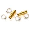 2pcs 1.91 Cm -1.95cm  Hose Connector with Metal Clip for Household for Garden Car Washing Practical Equipment Accessory