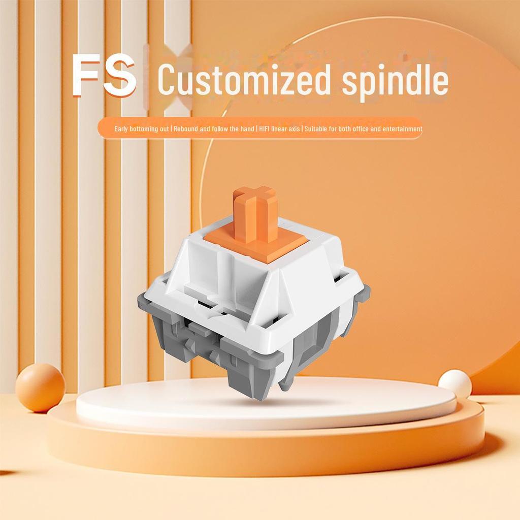 TTC Ice Quiet V2 Kaihua BOX Weiße Achse Mechanische Tastatur Lichtführung