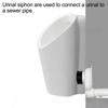 PP Urinal-Siphon Horizontal DN50 x DN40/50 Wandablauf-Siphon Entwickelt für stabile Kanalverbindung und reduziertes Verstopfungsrisiko