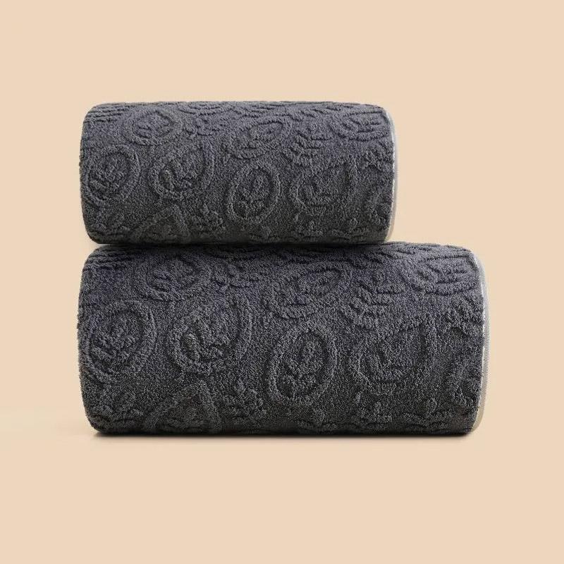 1/2PCS Bath Towel Cotton Extra Large Long Thick Quick Drying Towel Absorbent Soft Plush Towel Bathroom Towel Wrap Set