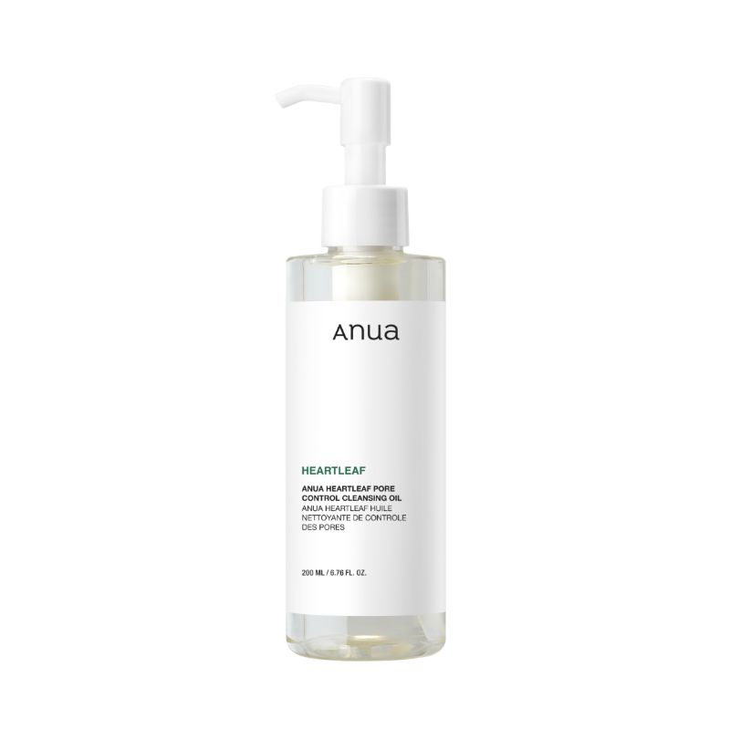 ANUA Heartleaf Pore Control Cleansing Oil Deep Makeup Remover & Sebum Cleanser 200ml