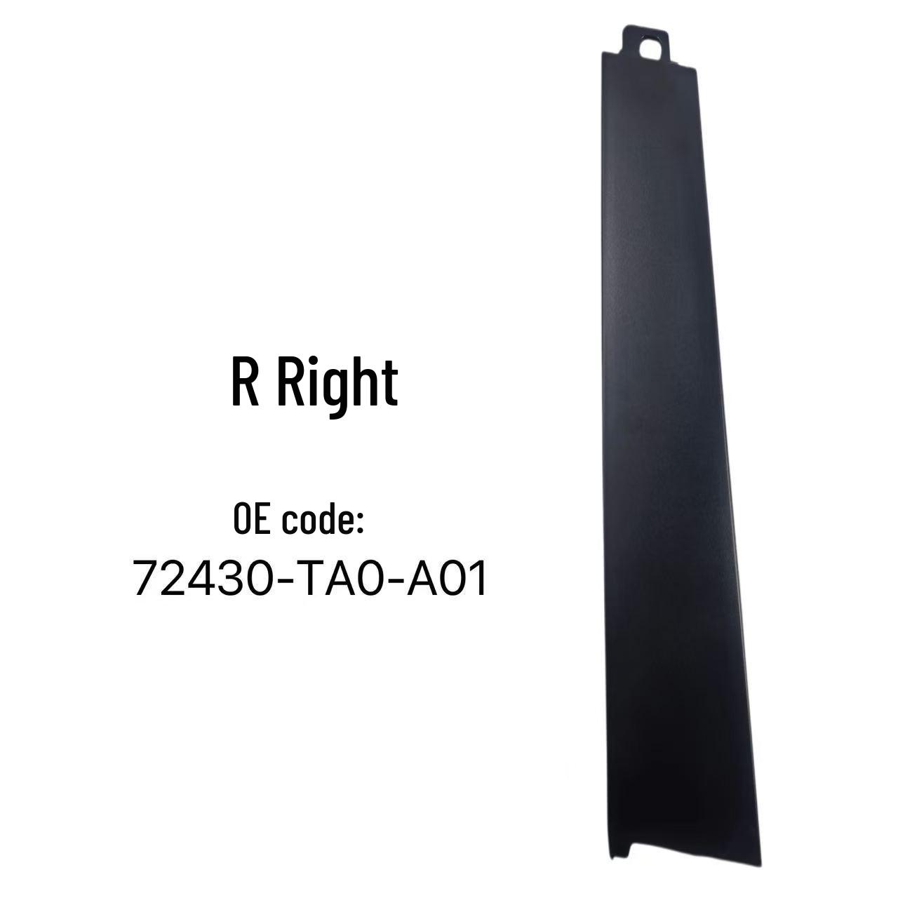 Honda Accord Door Pillar Trim (2008-2013), Part Numbers 72470-TA0-A01/72430-TA0-A01