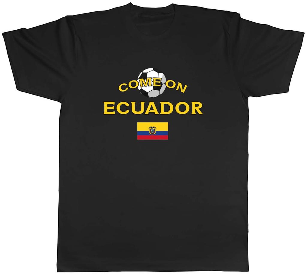 Unisexs T Shirt Ecuador Football Come On Sports Unisex Tee Gift